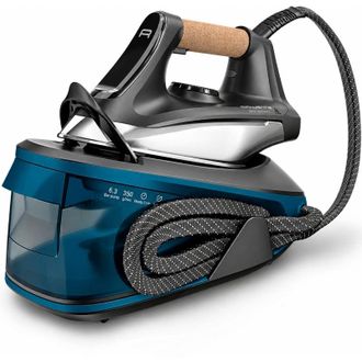 Rowenta Force Pro 350 Vr7444 2400 W 1 L Suela De Durilium Airglide Negro, Azul