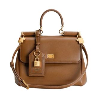 Dolce & Gabbana Borsa My Sicily - - Bags - Donna - Marrone - ONE SIZE