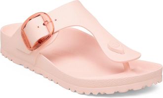 Birkenstock Womens Sandals Gizeh Light Rose Eva Slippers Flat Shoes