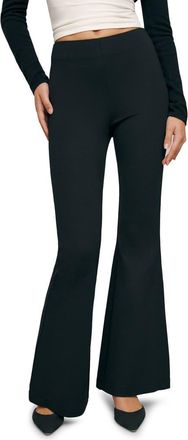 Reformation Jolie Flare Hem Pants in Black at Nordstrom, Size 4