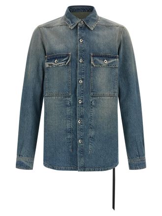 Rick Owens Mens Outershirt Jacket