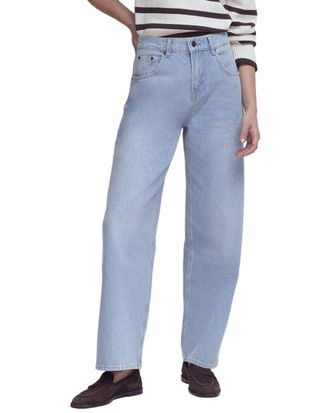 Boden Mid Rise Relaxed Leg Jean
