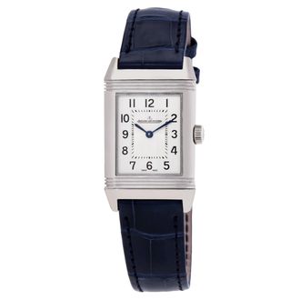 Jaeger-LeCoultre Reverso Classic Small Monoface Hand Wind Silver Dial Watch Q2608442