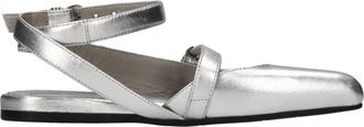 Vic Mati&eacute; Leren ballerinas - Dames - Ballerinas - Grijs - 37 EU - Leer - Schoenen