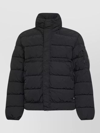 C.P. Company short down jacket high collar cuffs