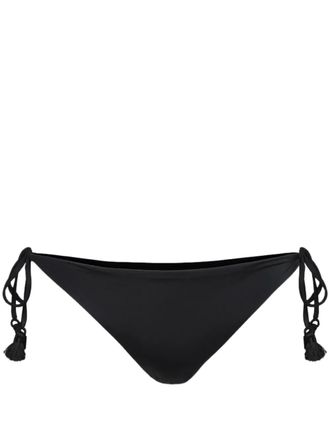 Johanna Ortiz Sheshea tassel bikini bottom - women - Elastane/Polyamide - M - Black