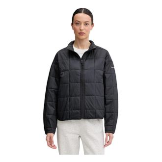Columbia Sienna Hill Quilted Jacket - Dames - Ski Jassen - Zwart - M - Polyester - Fitness