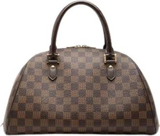 Louis Vuitton Pre-owned Ribera MM - Dames - Pre-owned - Bruin - Maat: ONE Size Leer