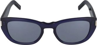 Saint Laurent Heren, Accessoires, Blauw, Maat: 51 MM