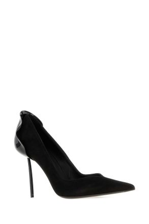 Le Silla Deco Petalo Pumps - Black