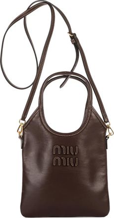 Miu Miu Borsa tote Ivy - Marrone