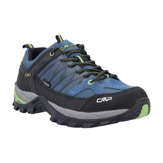 F.lli Campagnolo Wanderschuh CMP RIGEL LOW TREKKING SHOES WP, Herren, Gr. 40, maiolica, cactus, Leder, Synthetik, Schuhe Wanderschuh, wasserdicht