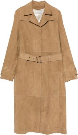 Golden Goose Dames, Mantels, Bruin, Maat: M Katoen