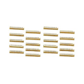 OEM 20 Etiquetas De Precio Digitales 3d Ajustables Para Estantes Met&aacute;licos, Kit De Precio Cuadrado Gbp Para Exhibici&oacute;n En Joyer&iacute;as, Relojer&iacute;as Y Oficinas