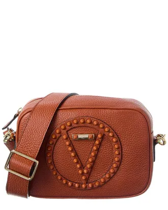 Mario Valentino Valentino By Mario Valentino Mia Rock Leather Satchel