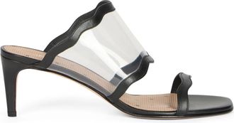 Red Valentino Elegante Sandaal met Hak - Dames - Muiltjes - Zwart - 36 EU - Schoenen