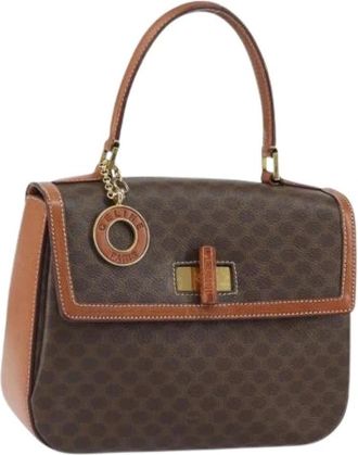 Celine Pre-owned Vintage Plastic Handtas - Dames - Vintage Handtas - Bruin - ONE Size - Vintage