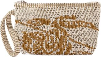 Burberry 658 Pouch - Dames - Clutches - Wit - ONE Size - Katoen - Tassen