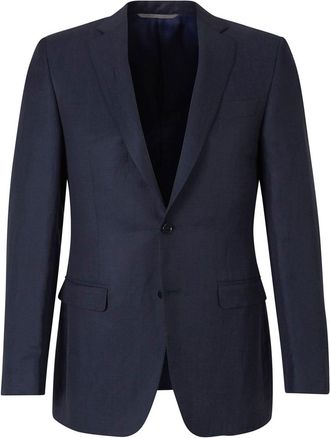 Canali single-breasted blazer - Blue