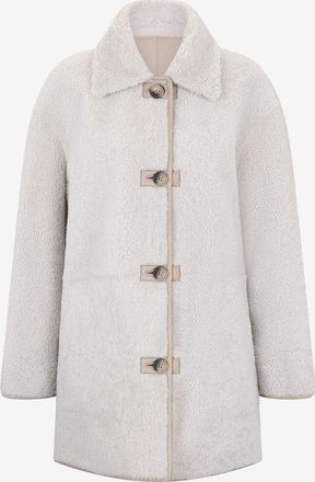 Arma Wende-Schafsfellmantel Elina