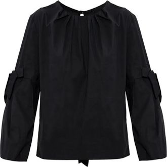 Munthe Raelyn blouse - Zwart