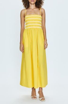 Pistola Denim Bianca Maxi Sundress in Dandelion at Nordstrom Rack, Size Large