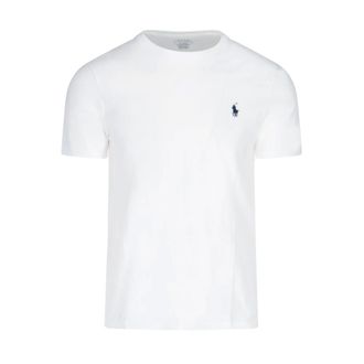 Ralph Lauren Tops, Heren, Wit, S, Katoen, Klassiek poloshirt