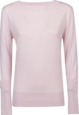 Snobby Sheep Silk Cashmere Blend Ribbed Top