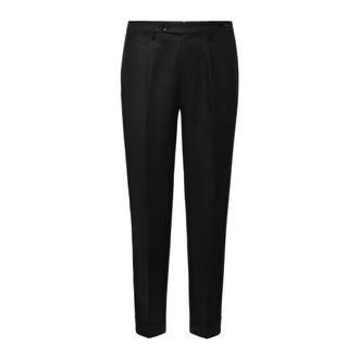 Michael Coal Pantalone TK America - male - Michael Coal - Suit Trousers - Black - W40 - Trousers
