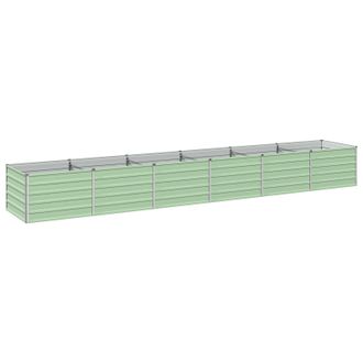 vidaXL Cama De Jard&iacute;n Elevada Verde Pastel 480 X 80 X 55 Cm Vidaxl