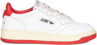 Autry Maison Kitsuné lace-up sneakers - White