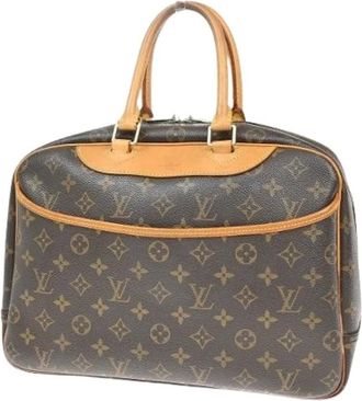 Louis Vuitton Pre-owned Handbags, female, Brown, Size: ONE SIZE Pre-owned Vintage Canvas Handbag