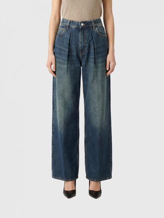 Haikure Jeans Candy a gamba larga in denim di cotone