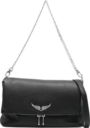 Zadig&Voltaire Rock Crystal-wing Shoulder Bag