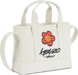 Kenzo x Futura 2000 Borsa tote Kenzo Utility piccola - Toni neutri