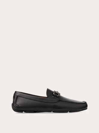 Ferragamo Uomo Driver ornamento Gancini Nero Taglia 40.5