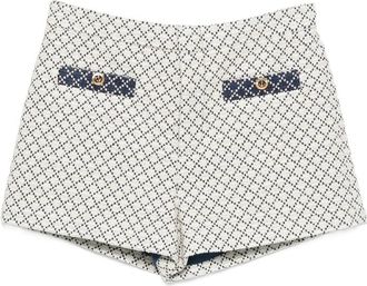 Gucci Geometric-pattern Pocket Shorts
