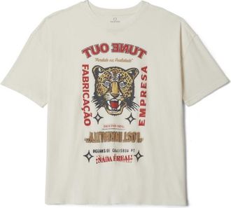 Brixton The Getaway Oversized BF Tee T-Shirt f&uuml;r Damen | beige