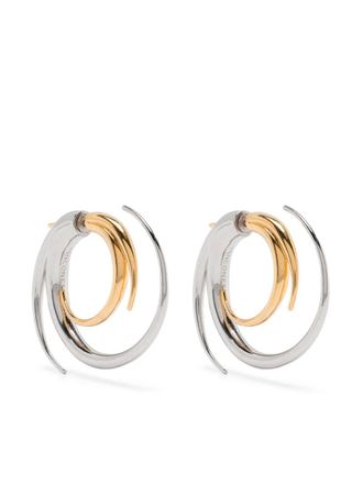 Panconesi Medium Vortice oorbellen - Zilver