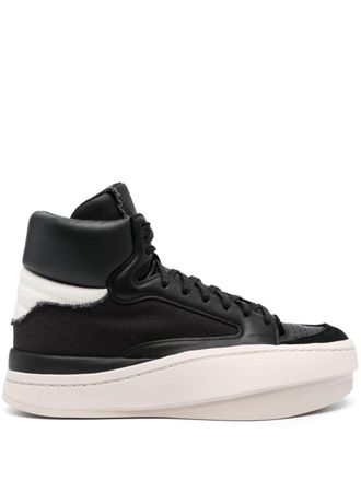 Yohji Yamamoto Sneakers Centennial con inserti - Nero