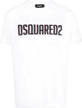 Dsquared2 Uomo, Top, Bianco, M, new