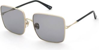 Nina Ricci SNR483 300Q Womens Sunglasses Gold Size 60