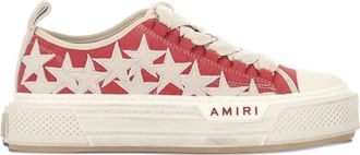 Amiri Stars Court sneakers met plateauzool - Rood