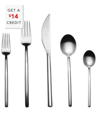 Mepra 5Pc Flatware Set With $14 Credit