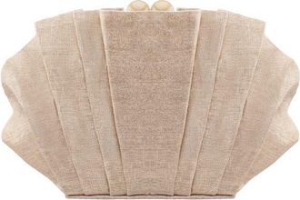 Nina Reef Clutch in Lt Gold at Nordstrom