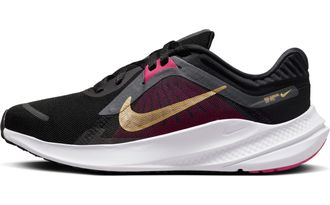 Nike Womens WMNS Quest 5 Low, Black Metallic Gold Dk Smoke Grey, 4.5 UK