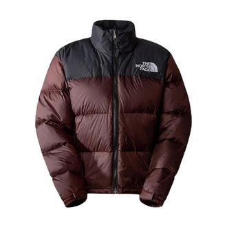 The North Face Donkerbruine Retro Nuptse Jas - Heren - Ski Jassen - Bruin - XL - Fitness
