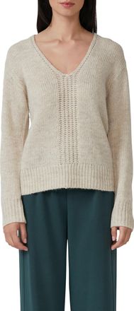 s.Oliver Strickpullover mit V-Ausschnitt