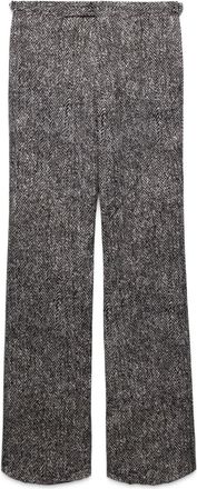 Prada Pantaloni sportivi in gabardine di cotone - Nero