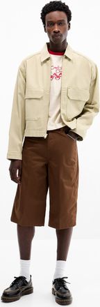 Dickies Mens XL work Bermuda Shorts Baggy fit